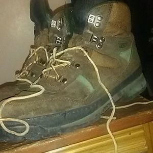 Mens LEHIGH steel toed boots Sz.8.5-9.0